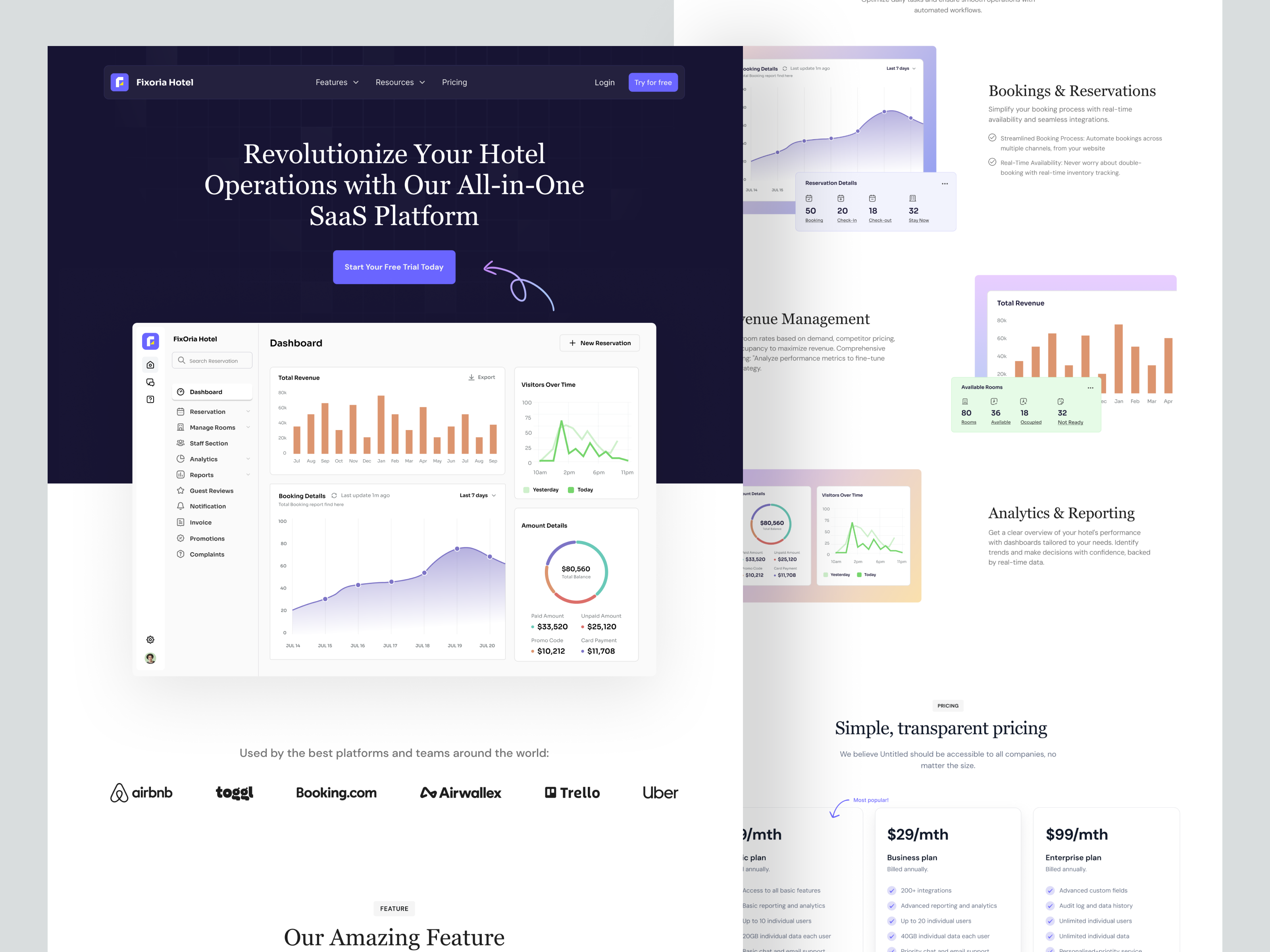 Example service media